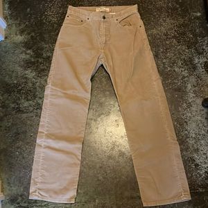 Men’s corduroy Levi’s pants